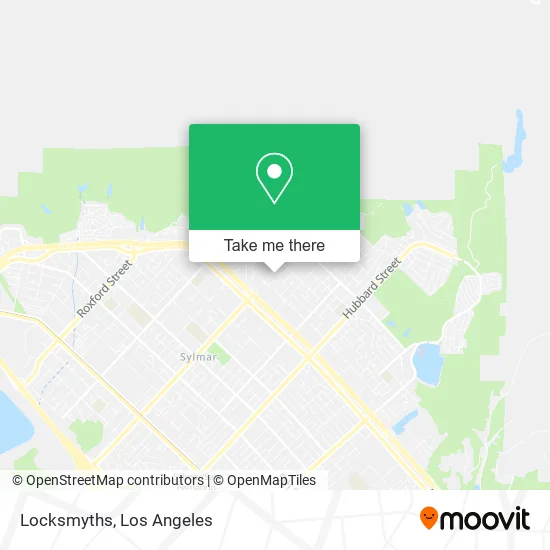 Locksmyths map