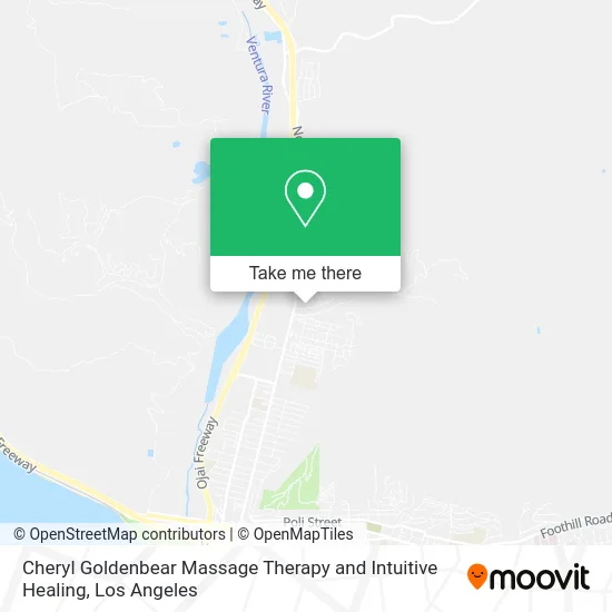 Cheryl Goldenbear Massage Therapy and Intuitive Healing map