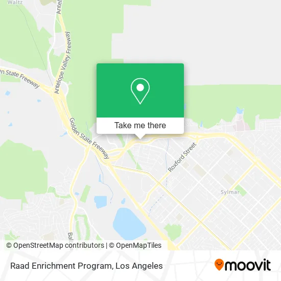 Mapa de Raad Enrichment Program