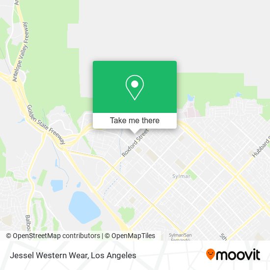 Mapa de Jessel Western Wear