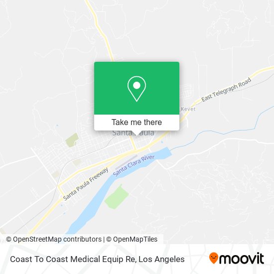 Coast To Coast Medical Equip Re map