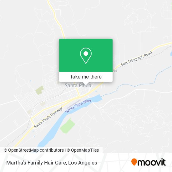 Martha's Family Hair Care map