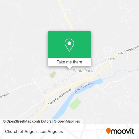 Church of Angels map