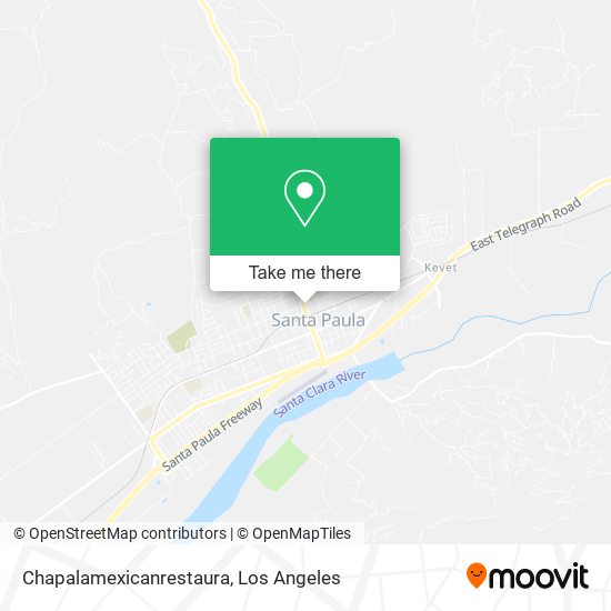 Chapalamexicanrestaura map