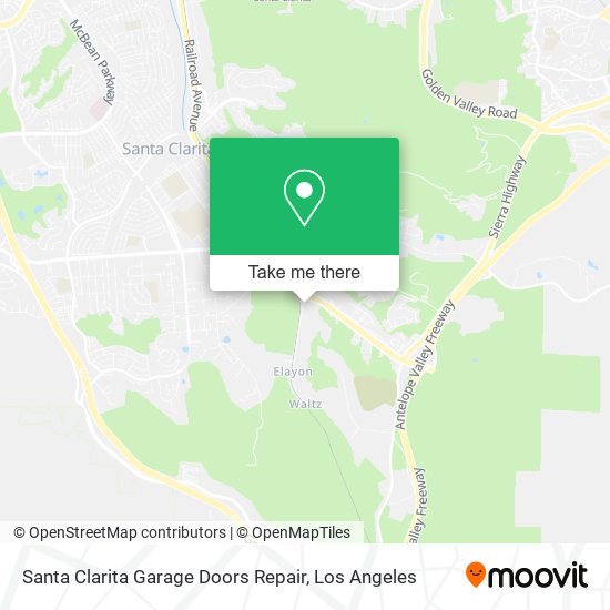 Mapa de Santa Clarita Garage Doors Repair
