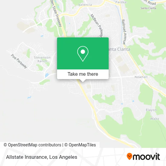 Allstate Insurance map