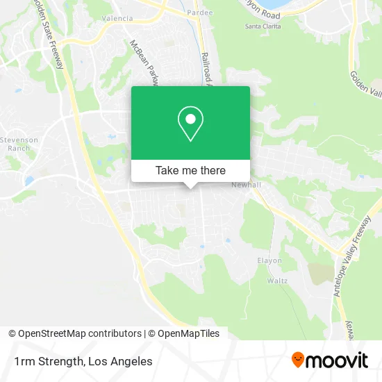 1rm Strength map