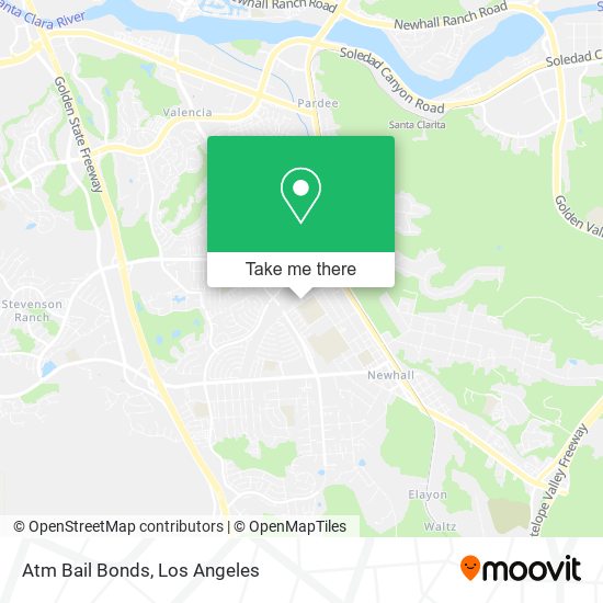 Atm Bail Bonds map