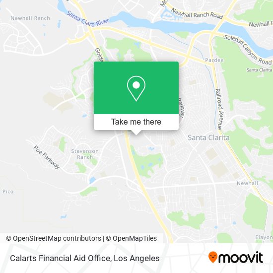 Mapa de Calarts Financial Aid Office