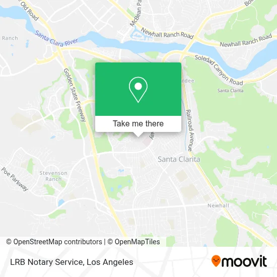 LRB Notary Service map
