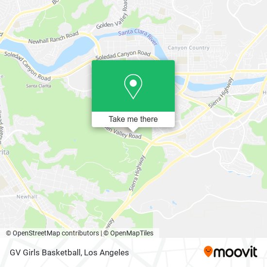 Mapa de GV Girls Basketball