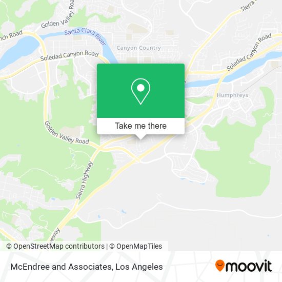 McEndree and Associates map