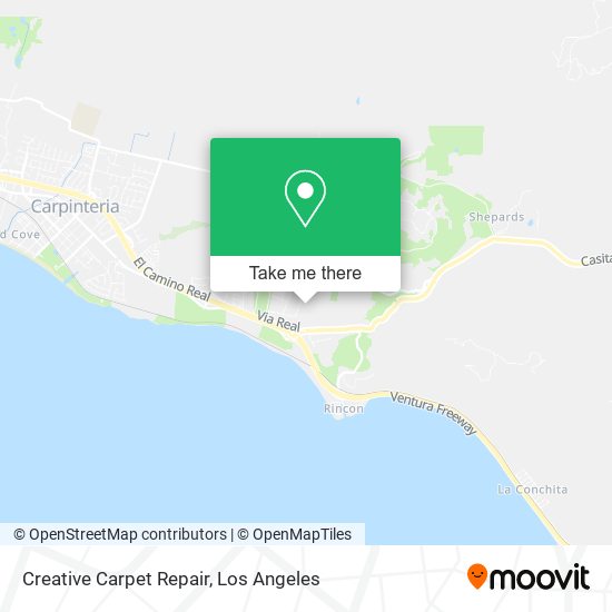 Creative Carpet Repair map