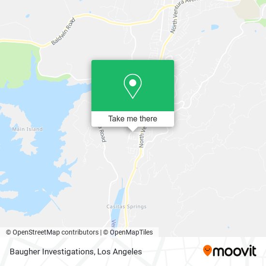 Baugher Investigations map