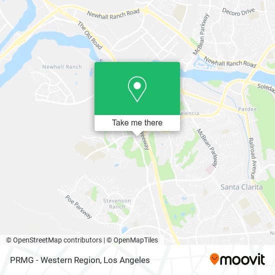 PRMG - Western Region map