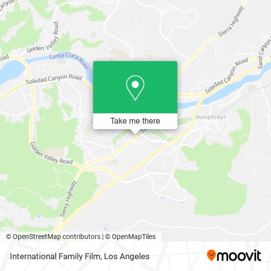 International Family Film map