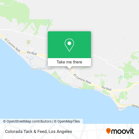Colorada Tack & Feed map