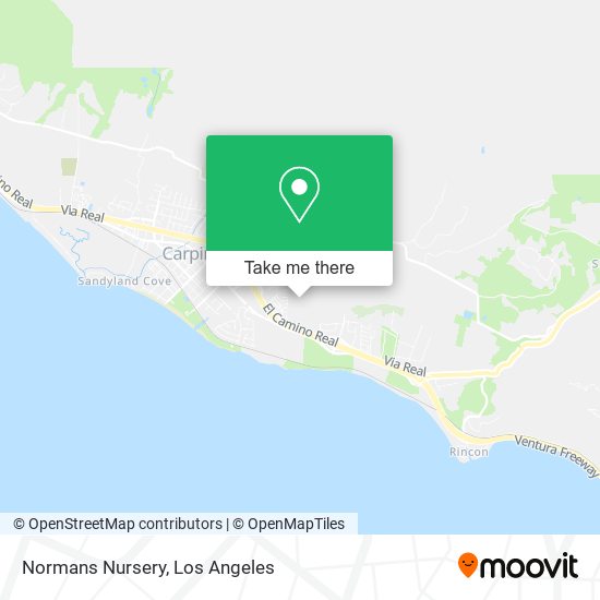 Mapa de Normans Nursery