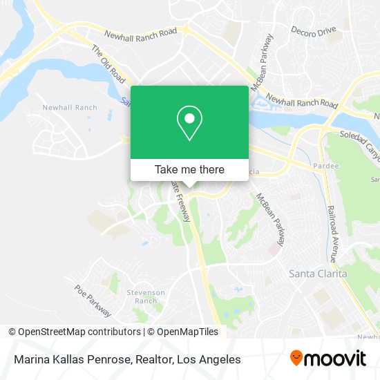 Marina Kallas Penrose, Realtor map