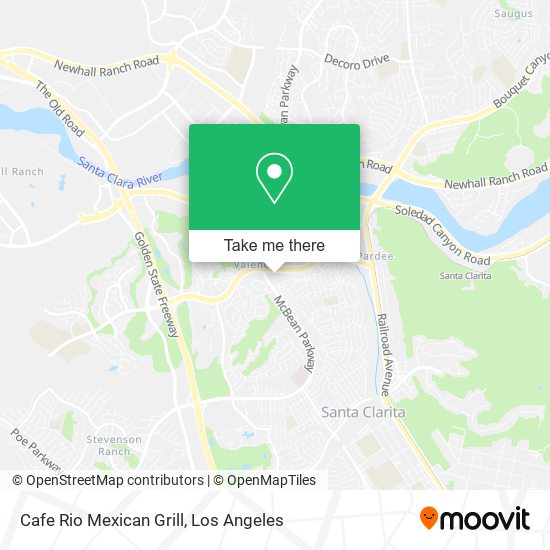Cafe Rio Mexican Grill map