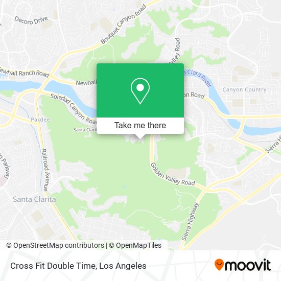 Cross Fit Double Time map