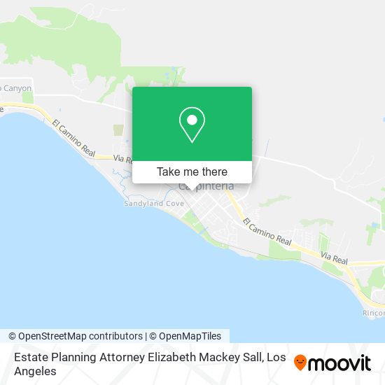 Mapa de Estate Planning Attorney Elizabeth Mackey Sall