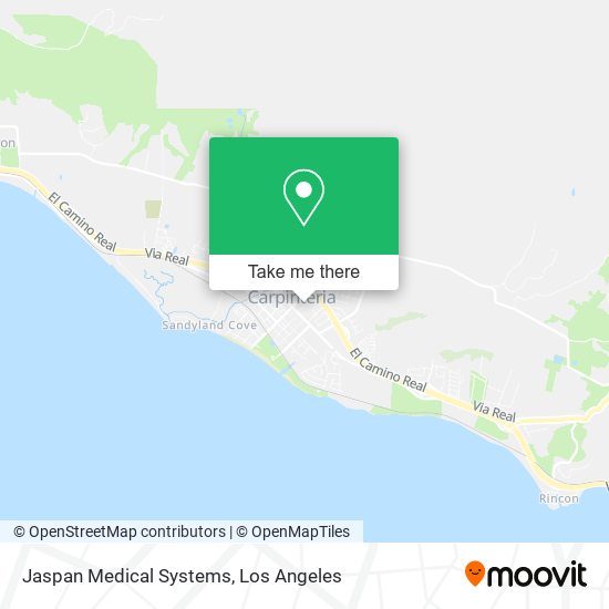 Mapa de Jaspan Medical Systems