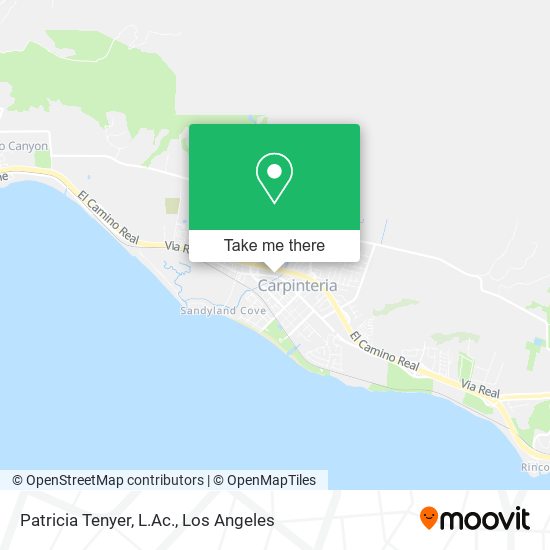 Mapa de Patricia Tenyer, L.Ac.