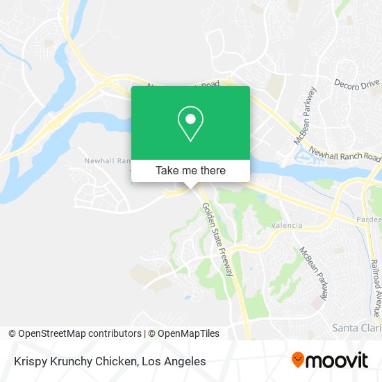 Krispy Krunchy Chicken map