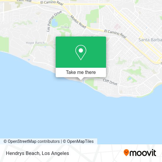 Mapa de Hendrys Beach