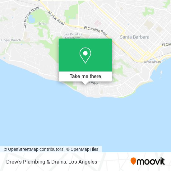 Mapa de Drew's Plumbing & Drains