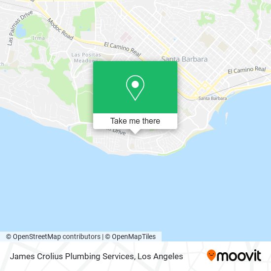 James Crolius Plumbing Services map