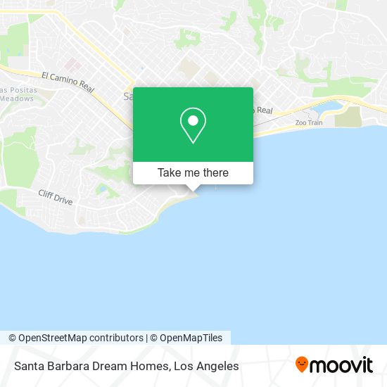 Mapa de Santa Barbara Dream Homes