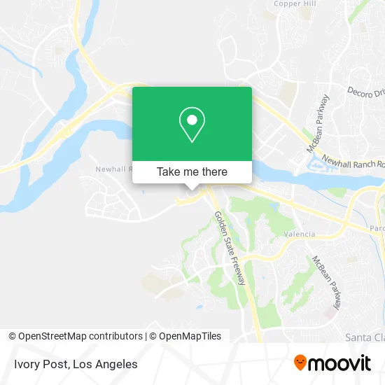 Ivory Post map