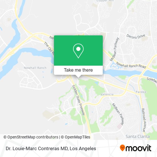 Dr. Louie-Marc Contreras MD map