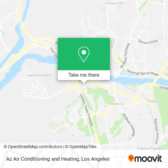 Mapa de Az Air Conditioning and Heating