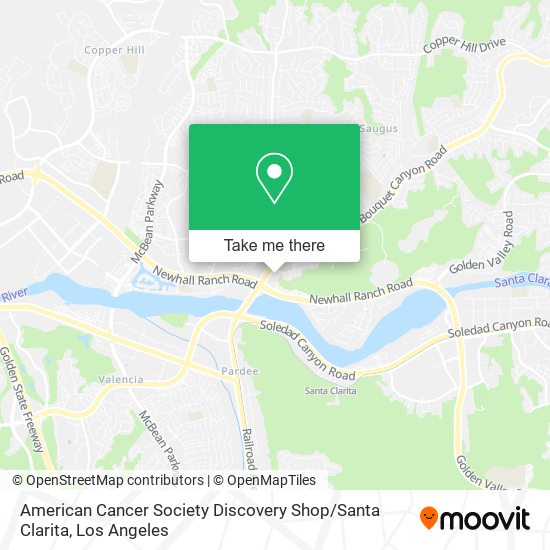 American Cancer Society Discovery Shop / Santa Clarita map