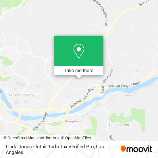 Mapa de Linda Jones - Intuit Turbotax Verified Pro