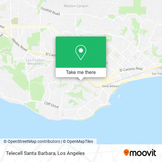 Telecell Santa Barbara map