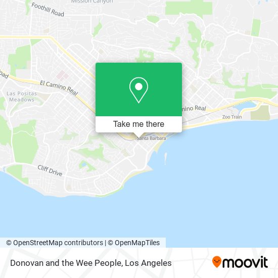 Donovan and the Wee People map