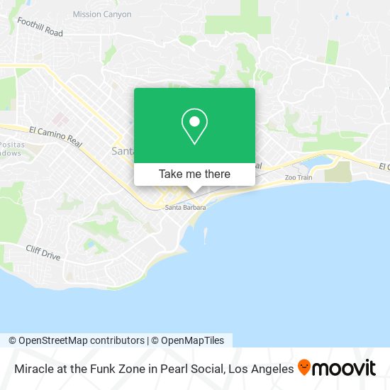 Miracle at the Funk Zone in Pearl Social map