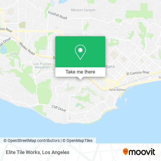 Mapa de Elite Tile Works