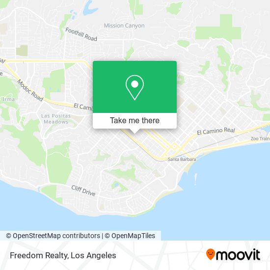 Freedom Realty map