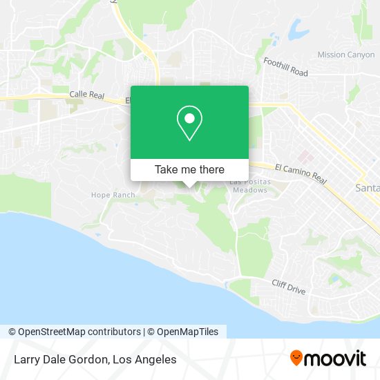 Larry Dale Gordon map