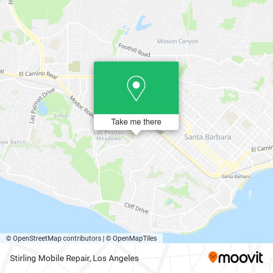 Stirling Mobile Repair map