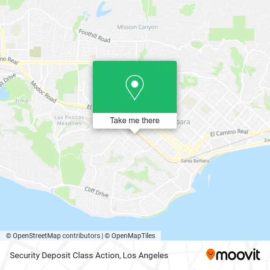 Security Deposit Class Action map
