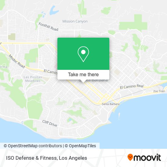 Mapa de ISO Defense & Fitness