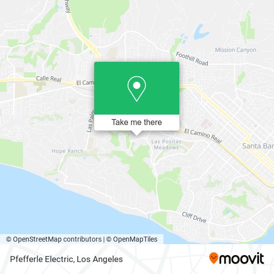 Pfefferle Electric map