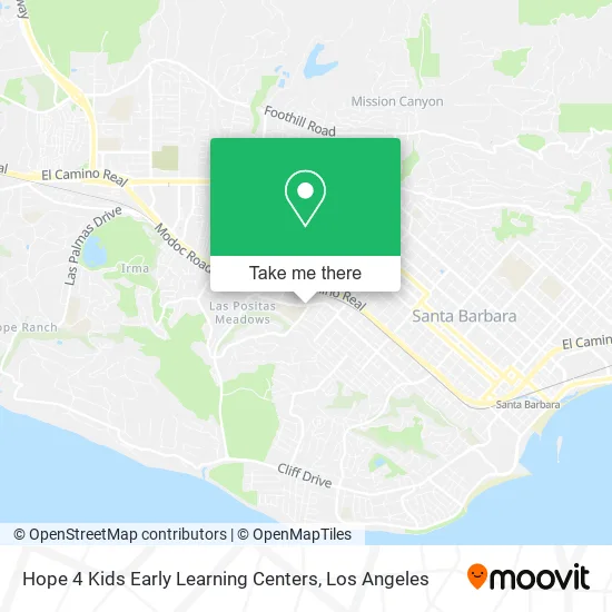Hope 4 Kids Early Learning Centers map