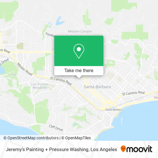 Jeremy's Painting + Pressure Washing map